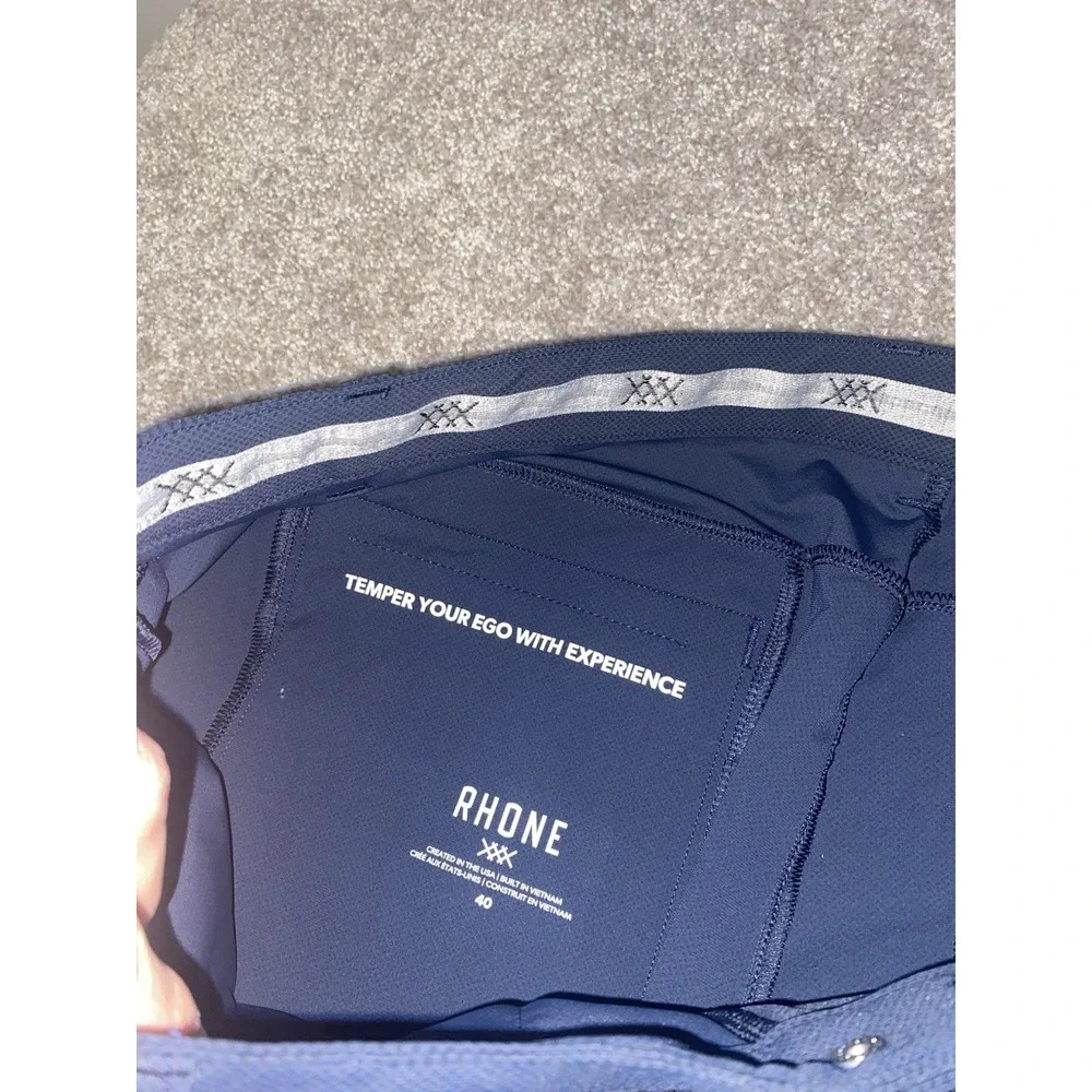 Rhone‎ Momentum Golf Five Pocket Pants Slim Straight Blue 40x34 Performance Prep